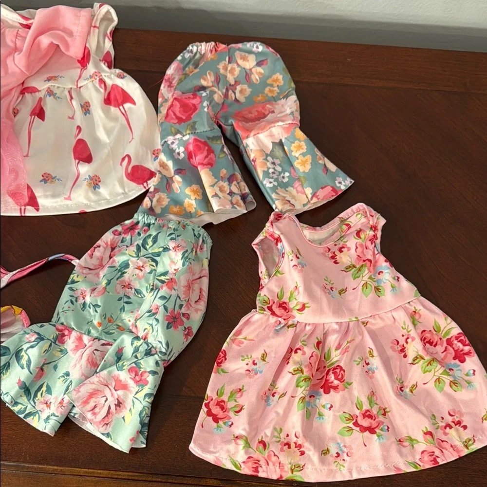 American girl doll accessories- multiple outfits and shoes